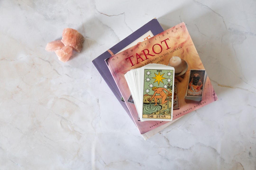 Tarot books with The Star card from the Rider Waite Tarot deck